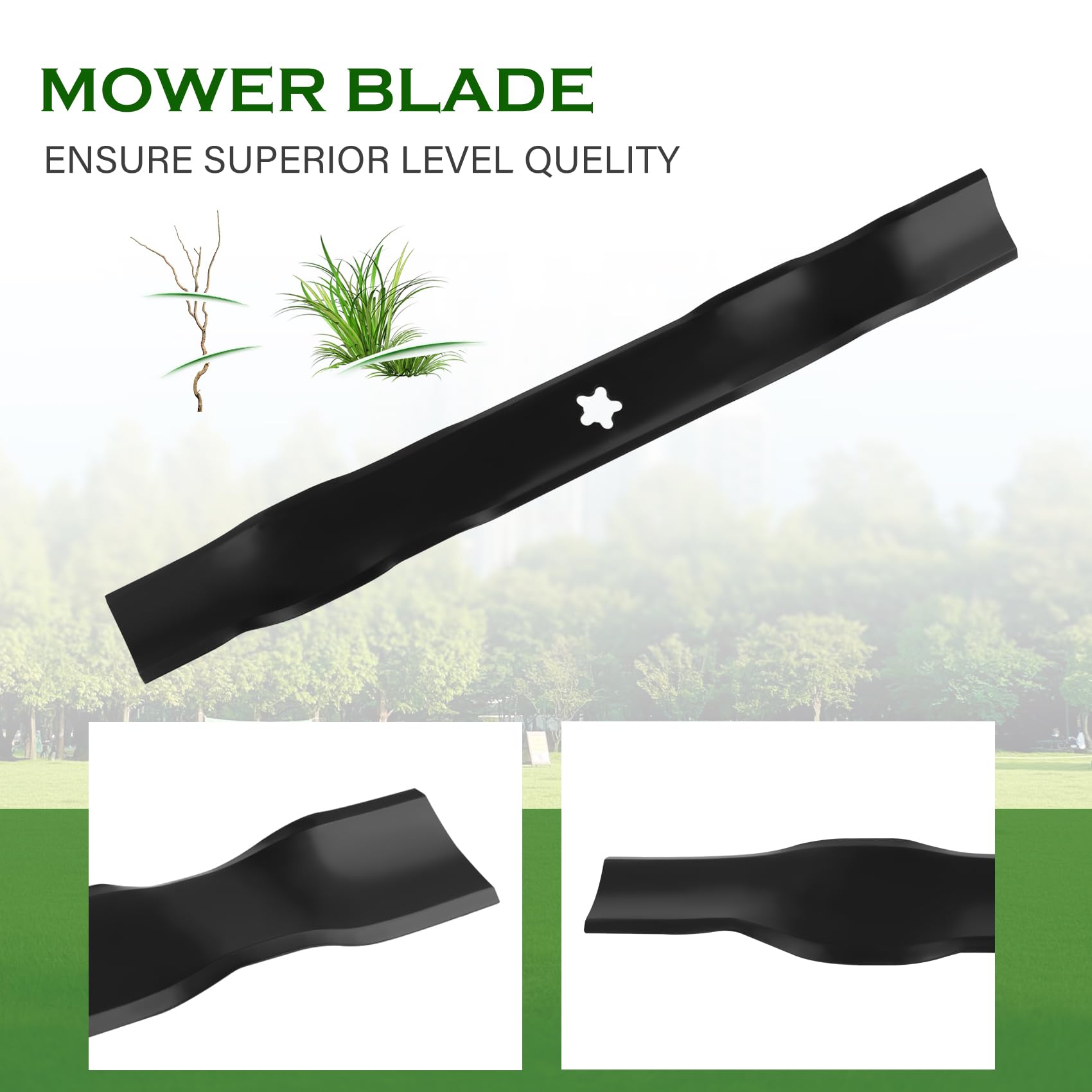 wk　1223 Amazon.com : Salem 134149 42 inch Mulching Blades Set for